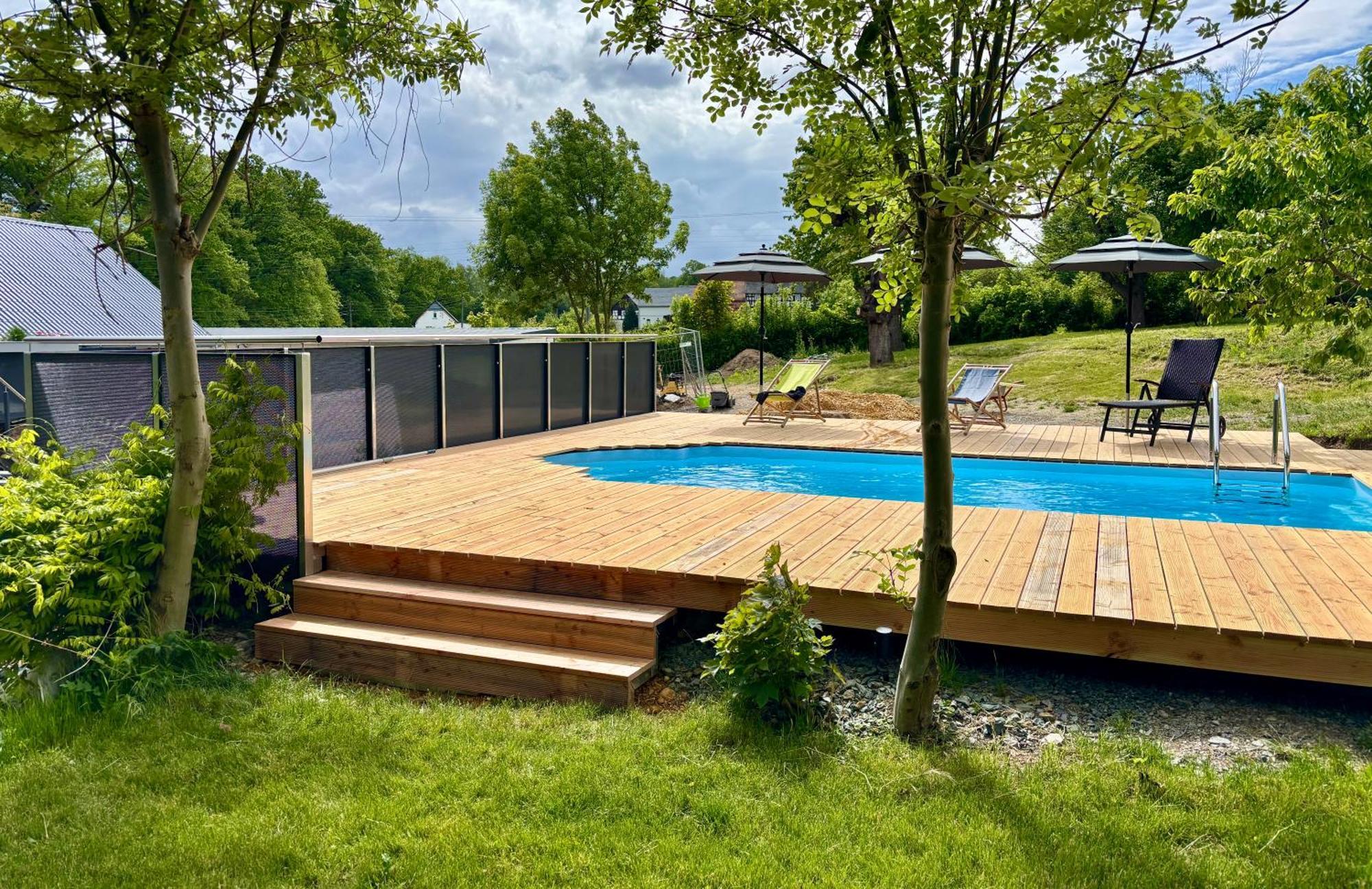Ferienwohnungen Brenner Einchecken Und Wohlfuehlen Langenbernsdorf Exterior photo